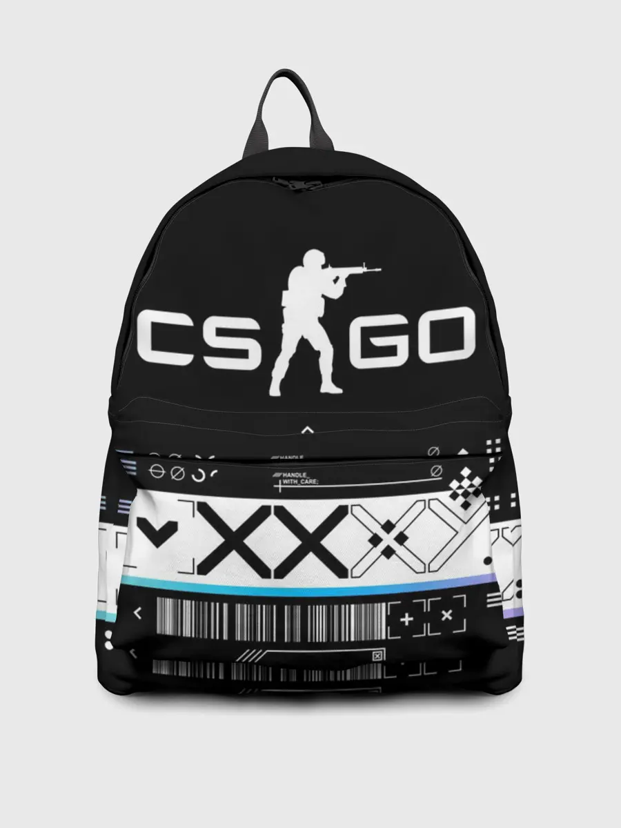 Рюкзак джинсовый / Printstream | Поток информации | CS:GO