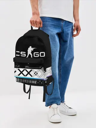 Рюкзак джинсовый / Printstream | Поток информации | CS:GO