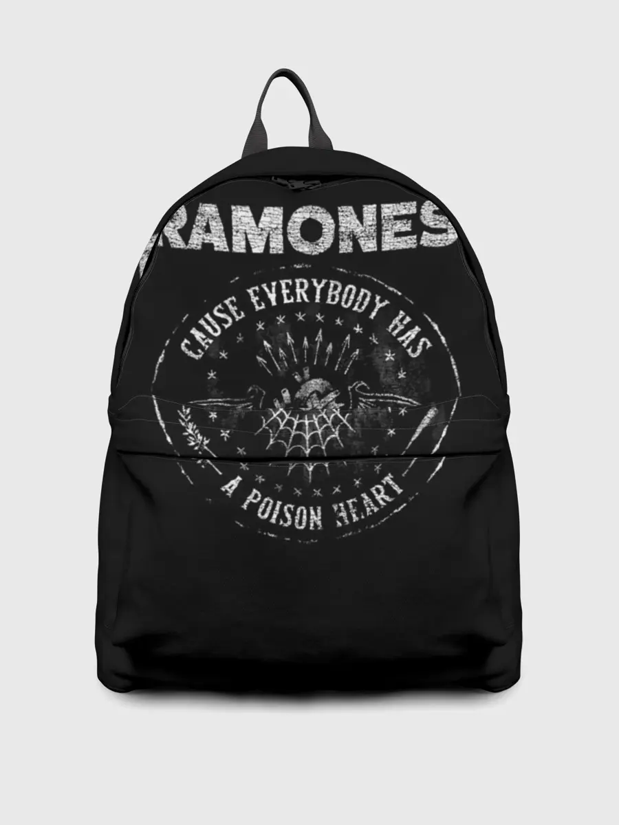 Рюкзак джинсовый / Сердце Рамонс