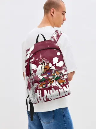 Рюкзак джинсовый / Аризона Койотис, НХЛ