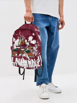 Рюкзак джинсовый / Аризона Койотис, НХЛ