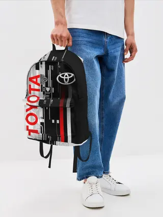 Рюкзак джинсовый / TOYOTA SORT / TOYOTA TECHNO