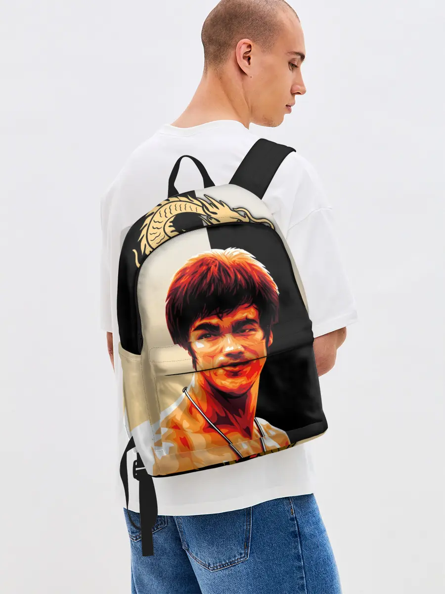 Рюкзак джинсовый / Будь водой