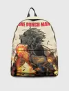 Рюкзак джинсовый / Разрушение Геноса One Punch-Man