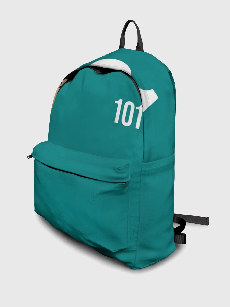 Рюкзак джинсовый / Игра в кальмара: Чан Док Су 101