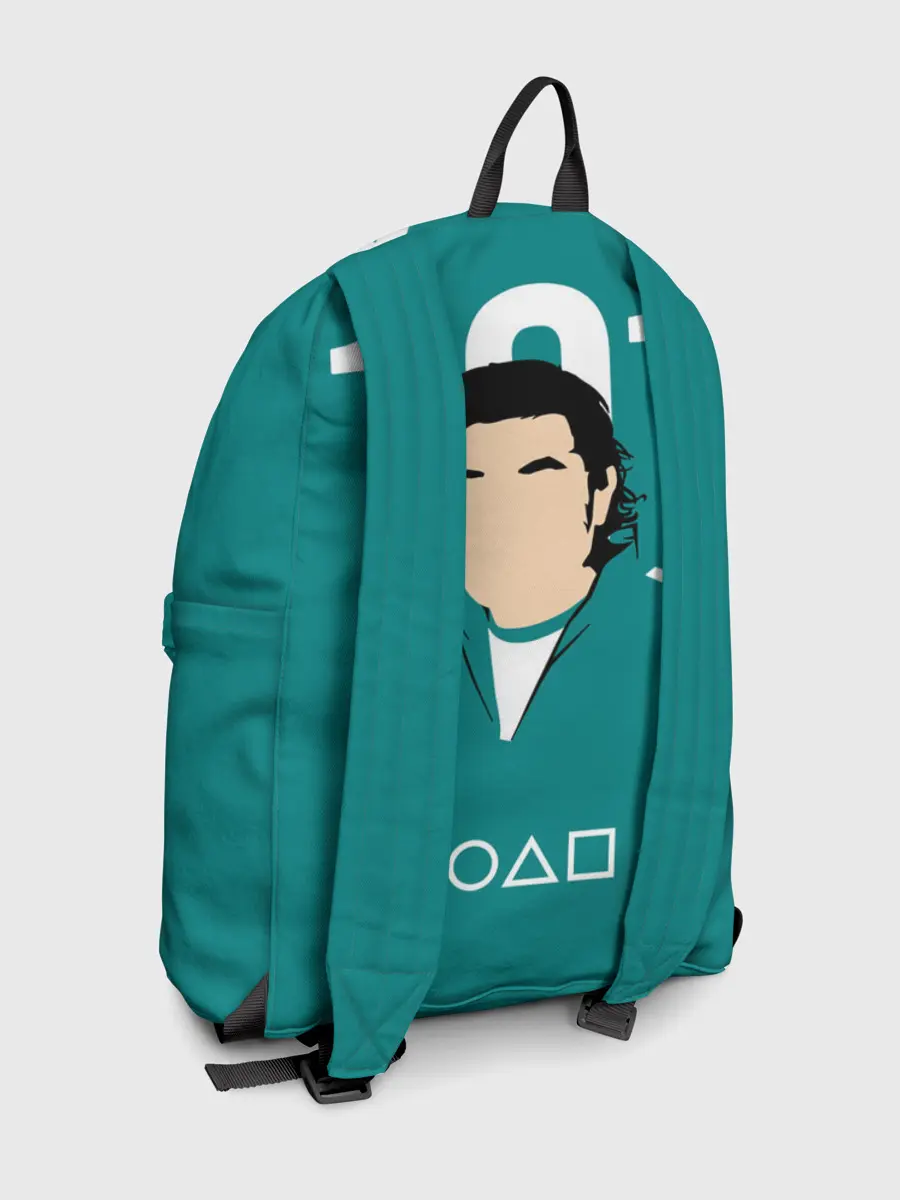 Рюкзак джинсовый / Игра в кальмара: Чан Док Су 101