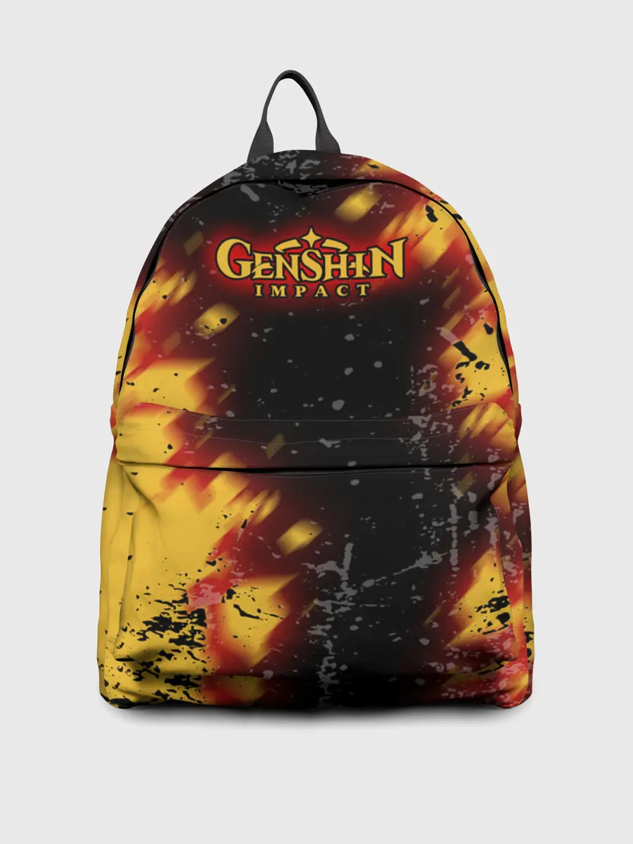 Рюкзак джинсовый / Genshin Impact: Аниме.