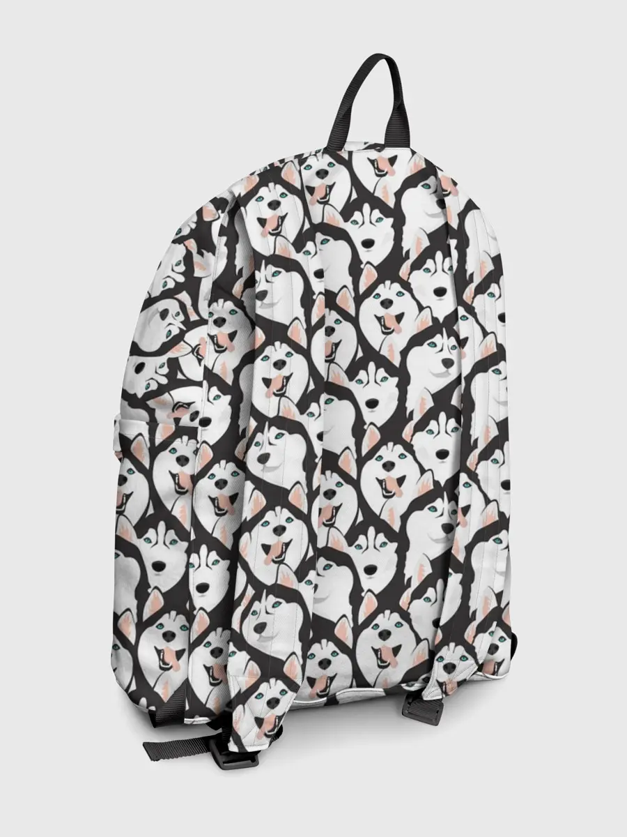 Рюкзак джинсовый / Сибирский Хаски