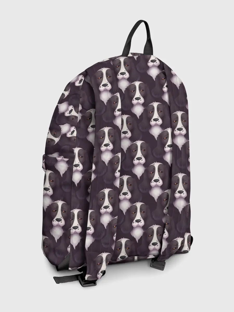 Рюкзак джинсовый / Спаниель