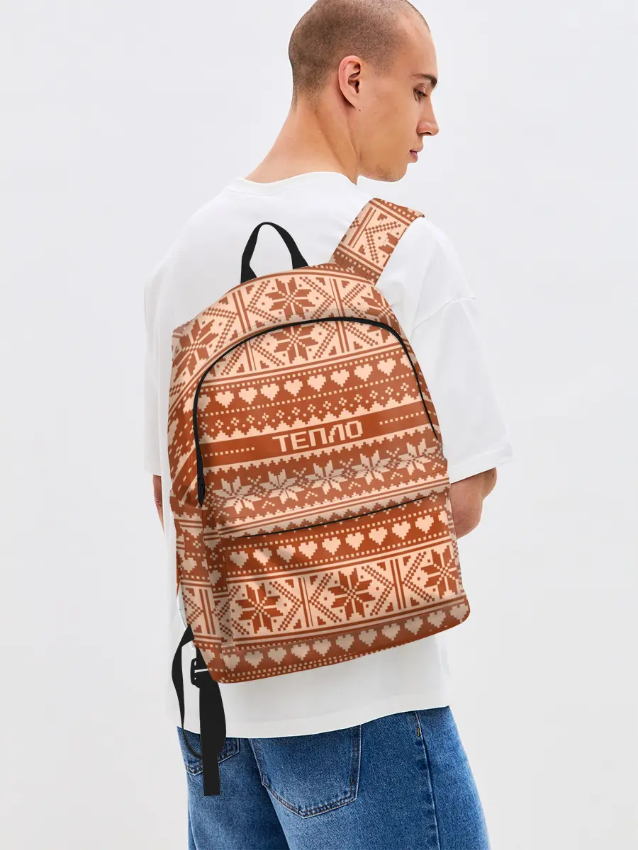 Рюкзак джинсовый / Тепло свитера