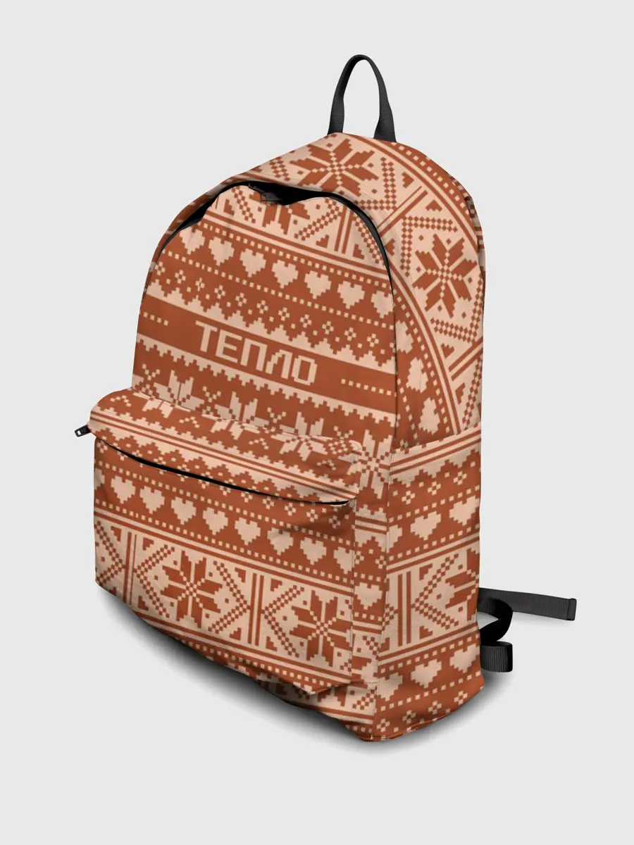 Рюкзак джинсовый / Тепло свитера