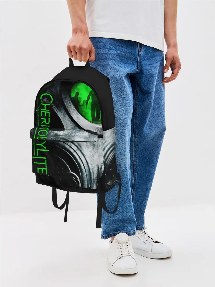 Рюкзак джинсовый / Chernobylite маска сталкера