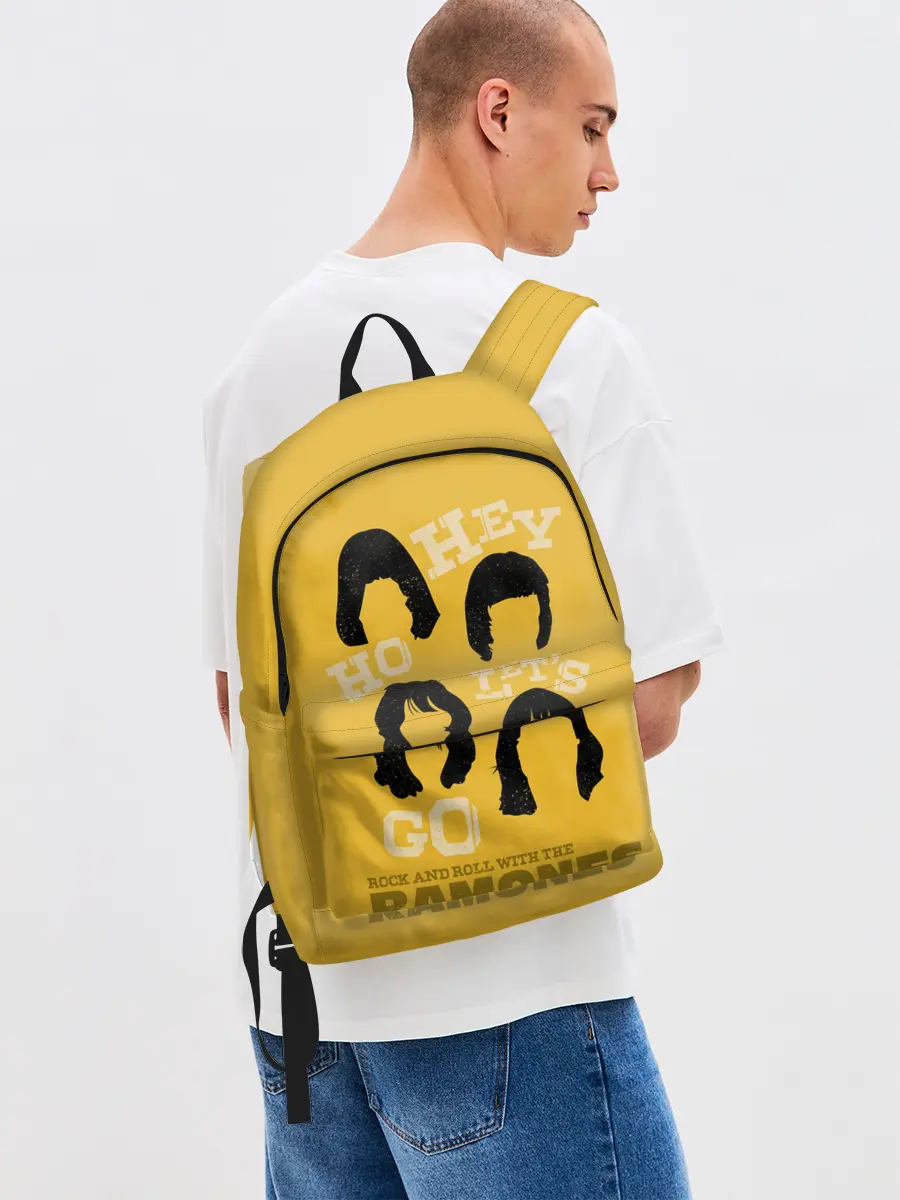 Рюкзак джинсовый / Hey Ho Lets Gog