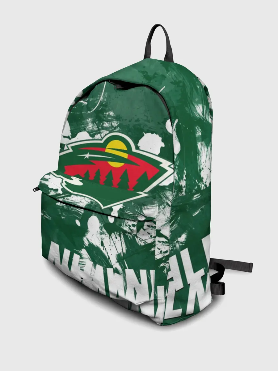 Рюкзак джинсовый / Minnesota Wild, Миннесота Уайлд