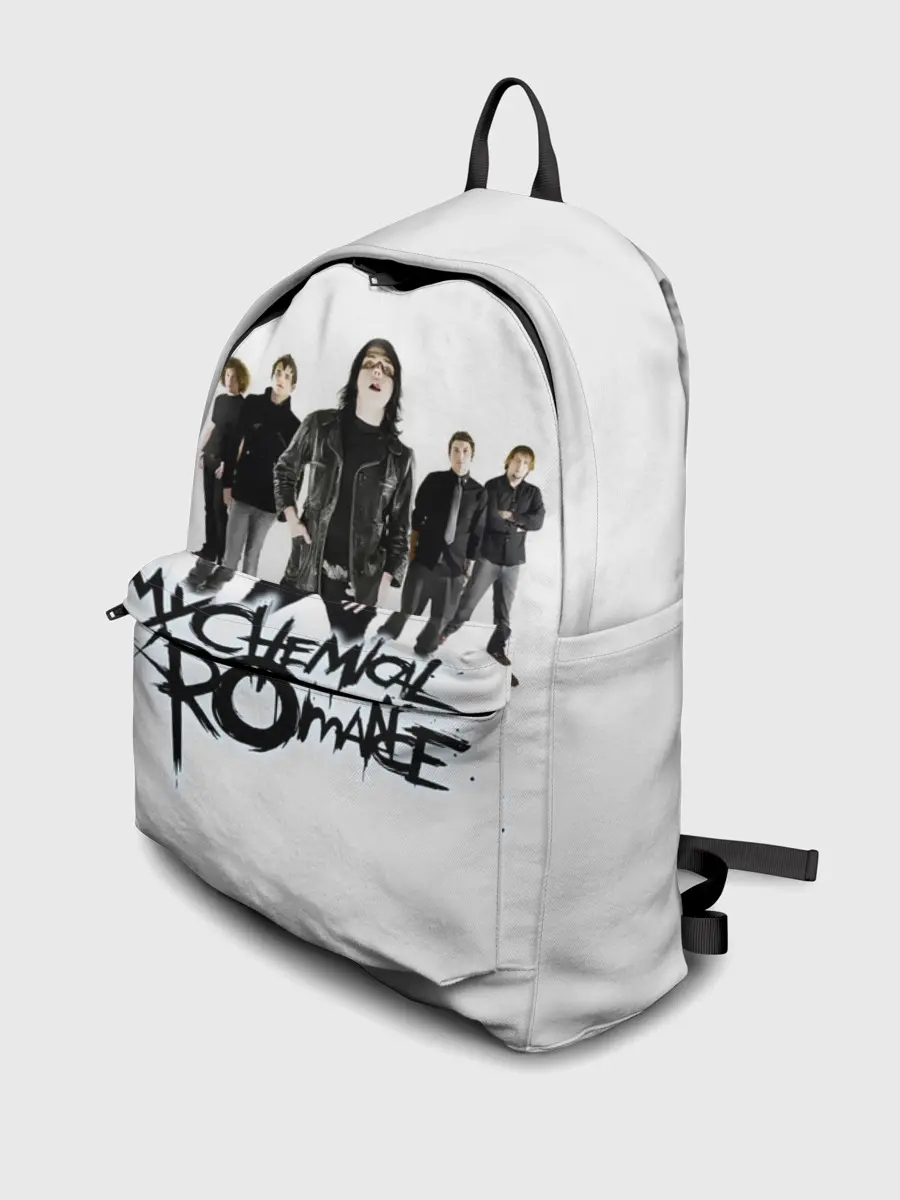Рюкзак джинсовый / Участники группы My Chemical Romance