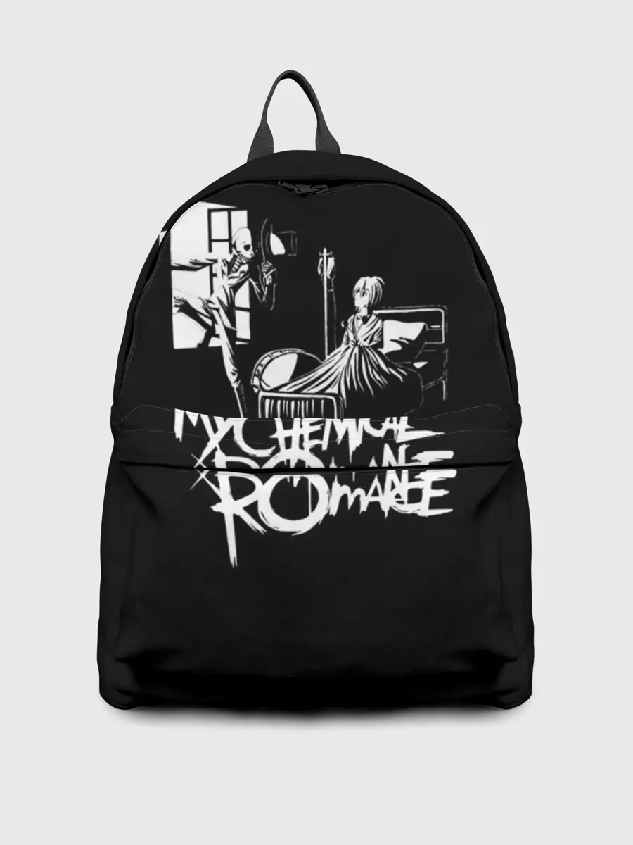 Рюкзак джинсовый / My Chemical Romance уходящий в окно