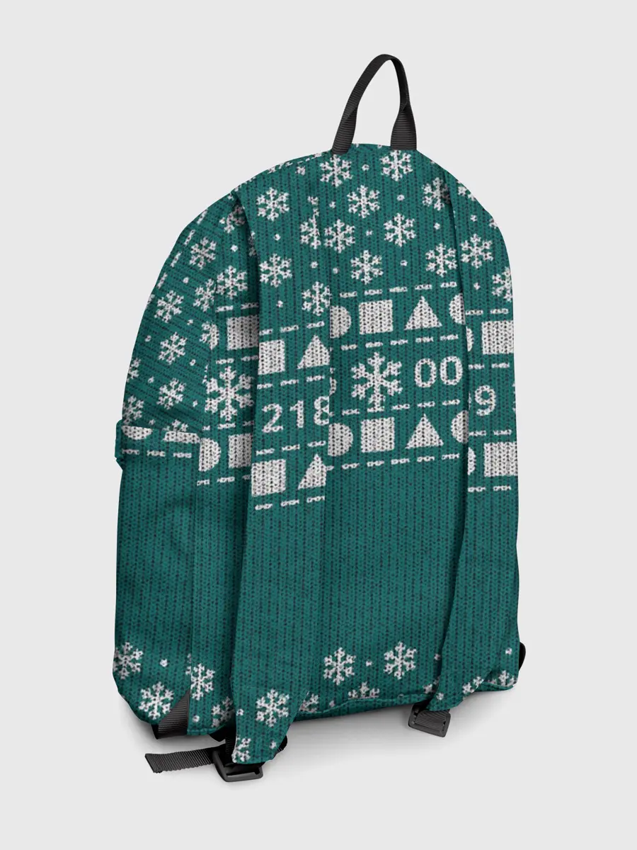 Рюкзак джинсовый / Орнамент Ojingeo geim