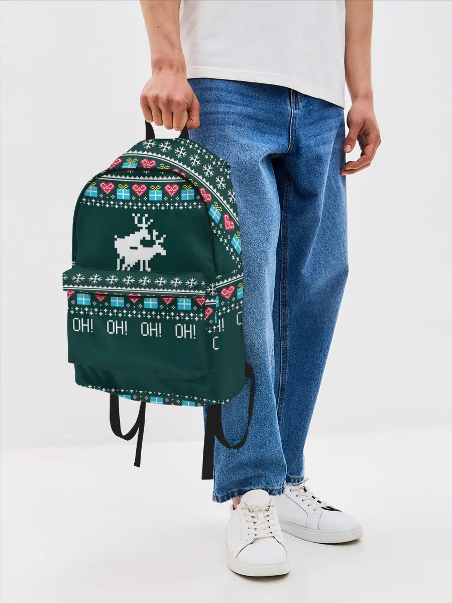 Рюкзак джинсовый / Свитер Oh