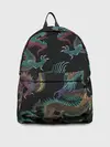 Рюкзак джинсовый / Цветные драконы
