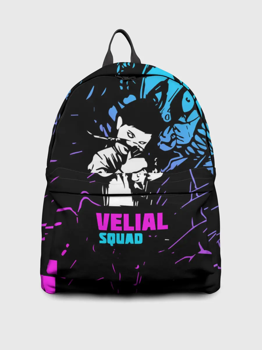 Рюкзак джинсовый / Velial Squad neon