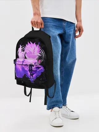 Рюкзак джинсовый / Магическая битва: Сатору Годжо