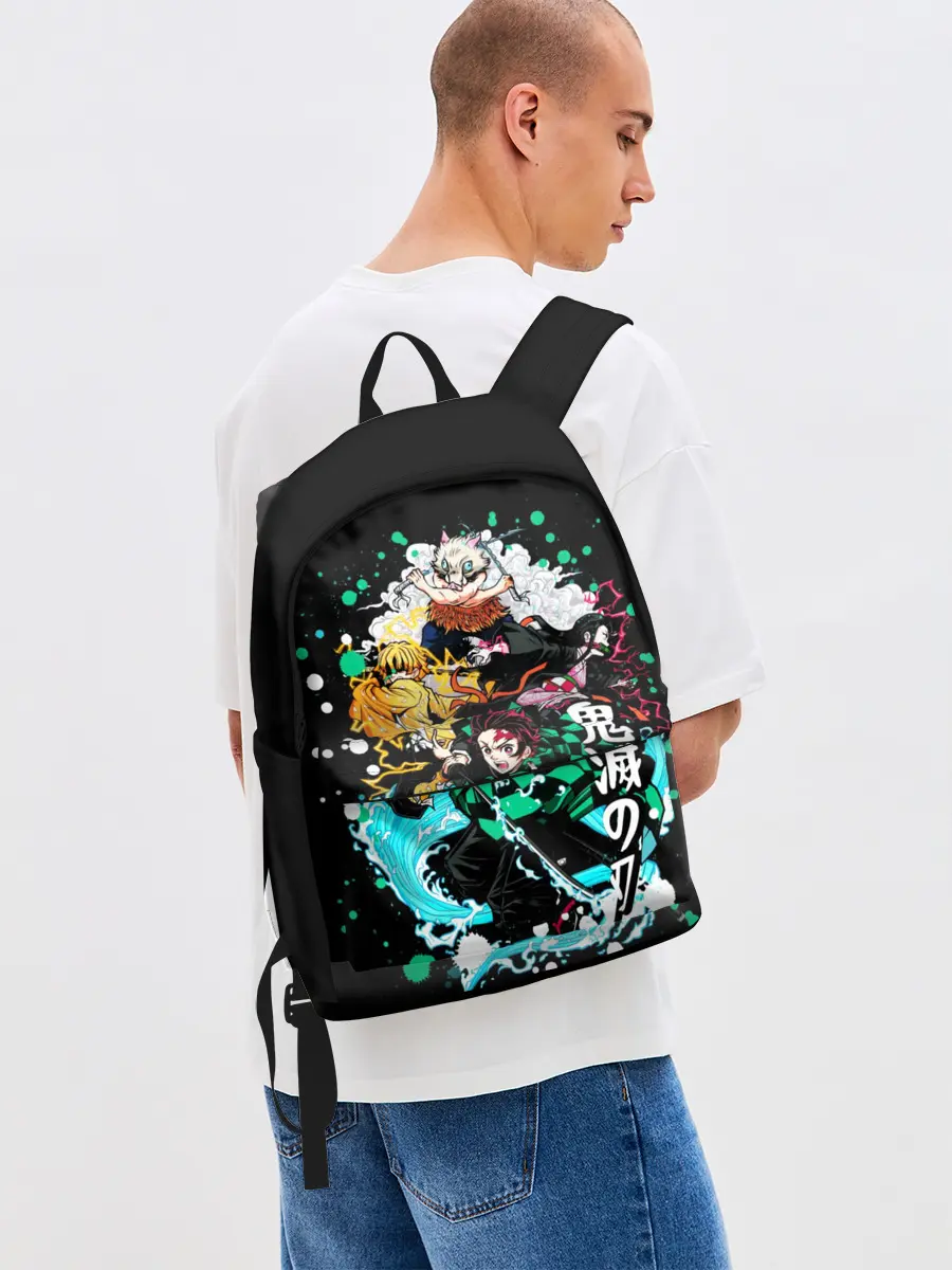 Рюкзак джинсовый / Клинок рассекающий демонов