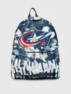 Рюкзак джинсовый / Коламбус Блю Джекетс, Columbus Blue Jackets