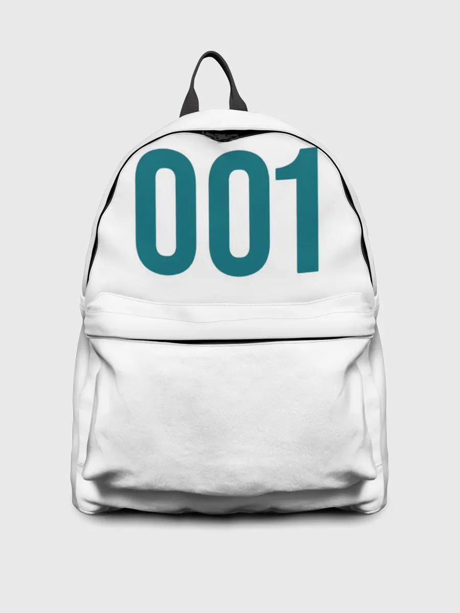 Рюкзак джинсовый / Squid game - О Иль Нам 001