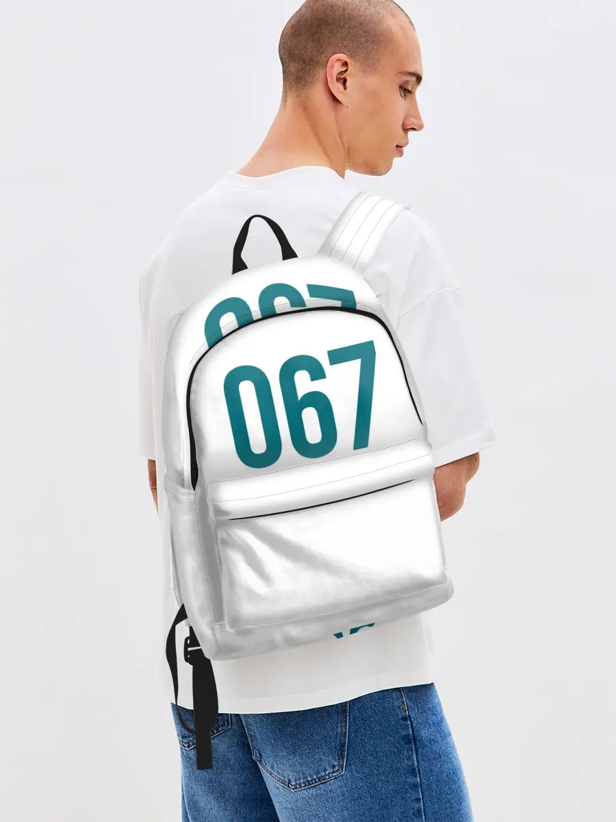 Рюкзак джинсовый / Squid game - Кан Сэ Бёк 067