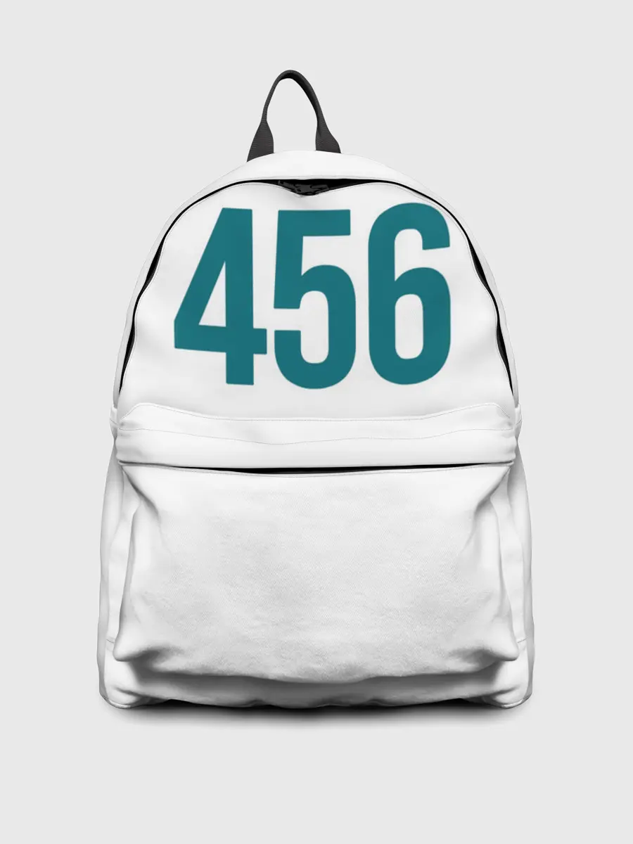 Рюкзак джинсовый / Squid game - Сон Ки Хун 456