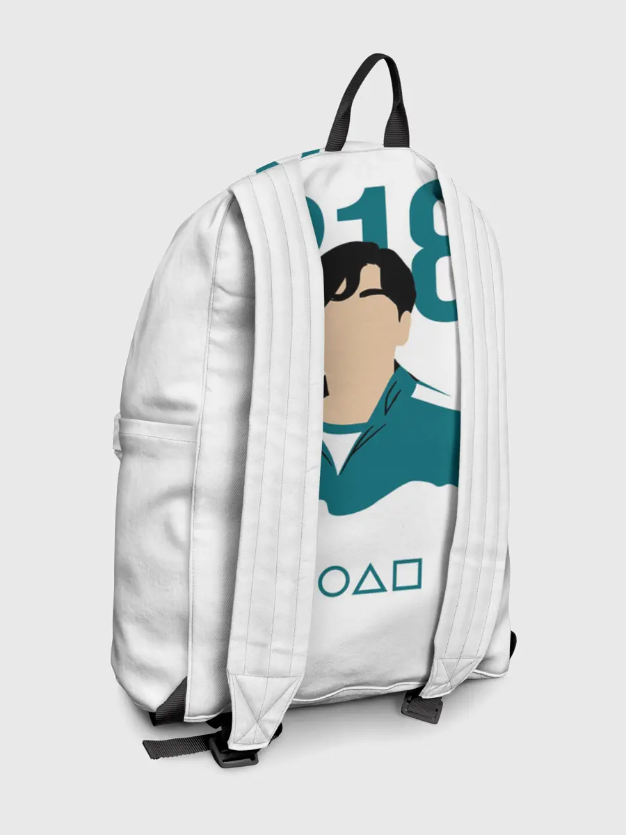 Рюкзак джинсовый / Squid game - Чхо Сан Воо 218