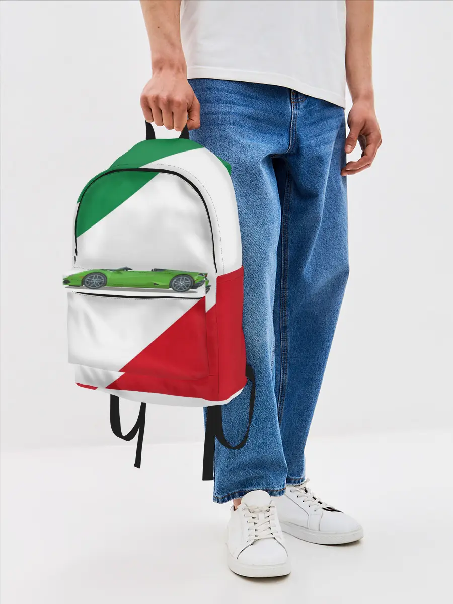 Рюкзак джинсовый / Lamborghini