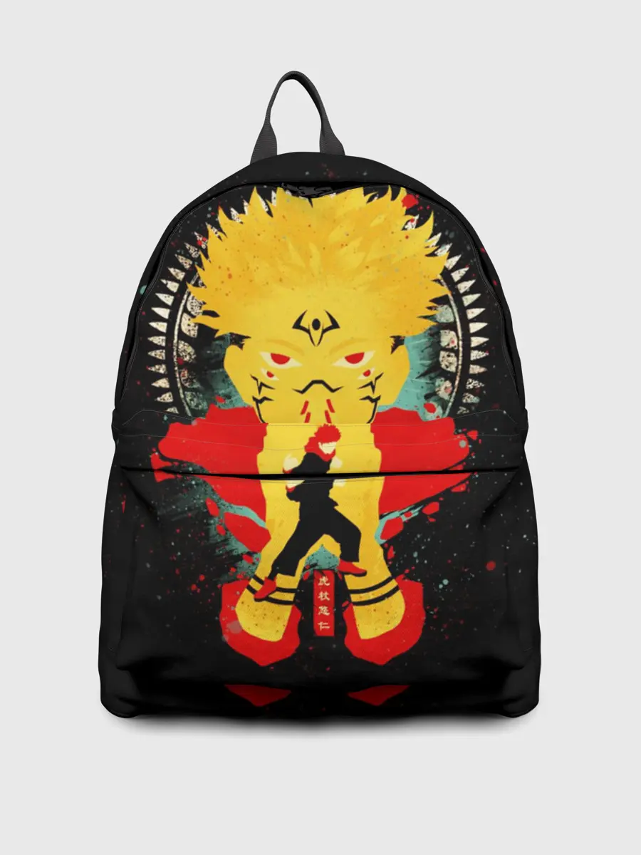 Рюкзак джинсовый / Сукуна - Король проклятий, Jujutsu Kaisen