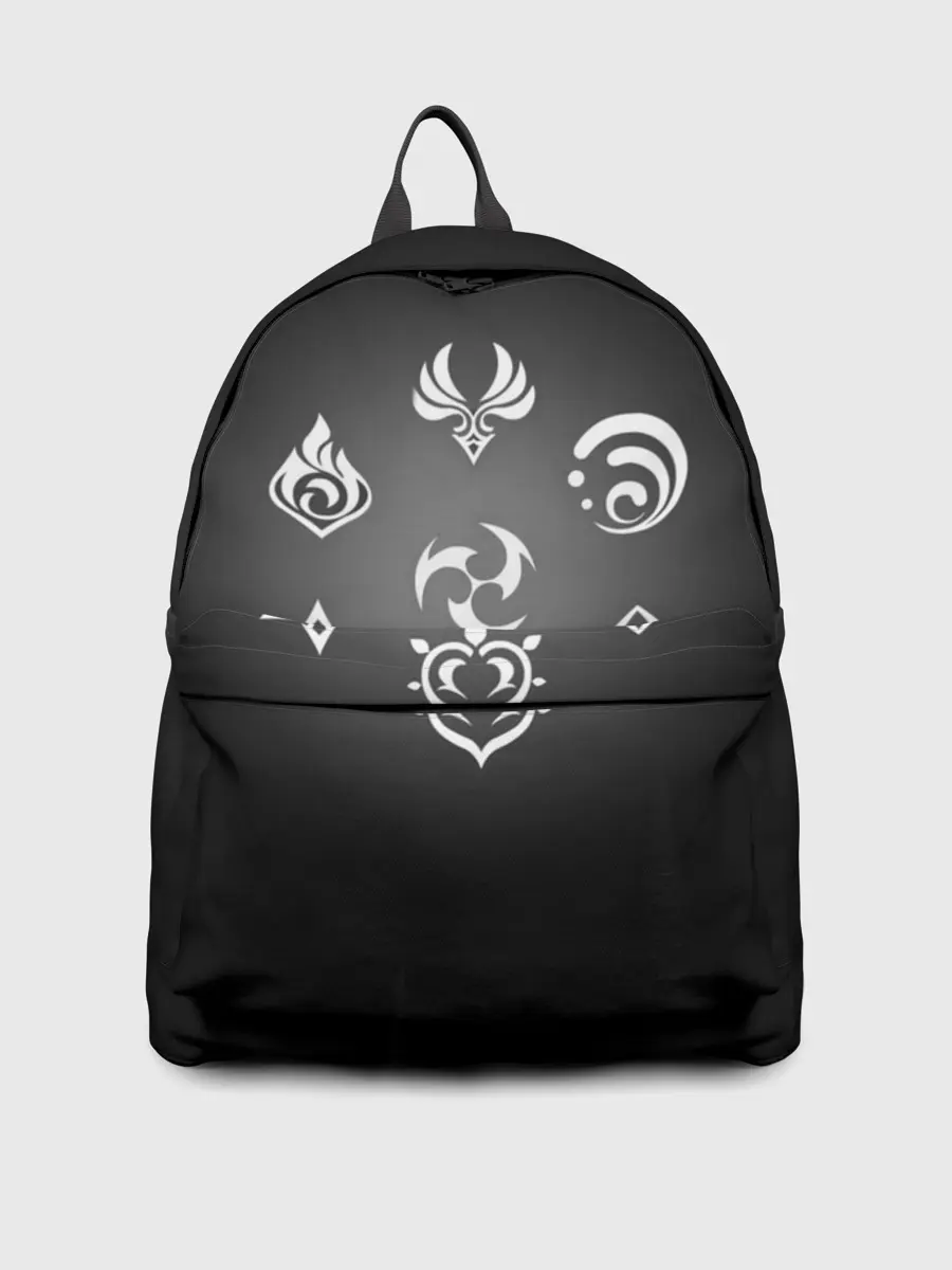 Рюкзак джинсовый / Стихии Геншин