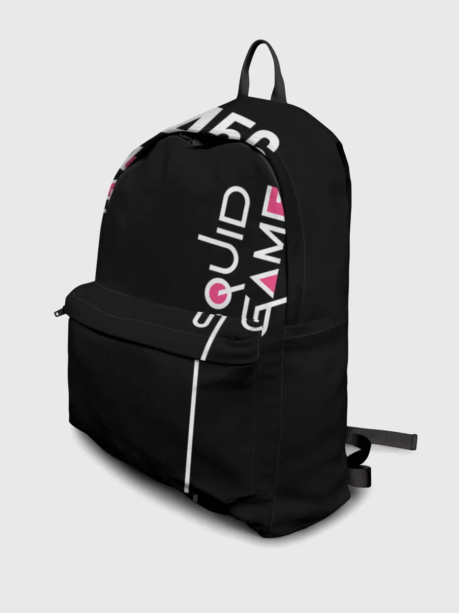 Рюкзак джинсовый / Я выжил в игре с кальмарами...