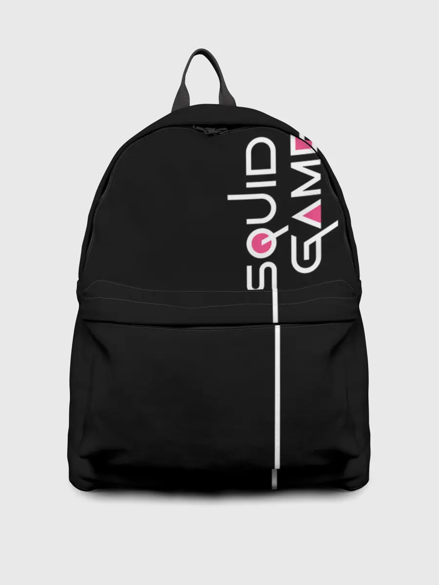 Рюкзак джинсовый / Я выжил в игре с кальмарами...