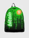 Рюкзак джинсовый / BITCOIN / БИТКОИН / CRYPTO / КРИПТА