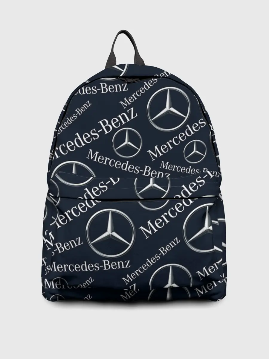 Рюкзак джинсовый / MERCEDES-BENZ / МЕРСЕДЕС-БЕНЗ / УЗОР