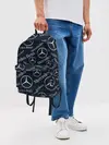 Рюкзак джинсовый / MERCEDES-BENZ / МЕРСЕДЕС-БЕНЗ / УЗОР