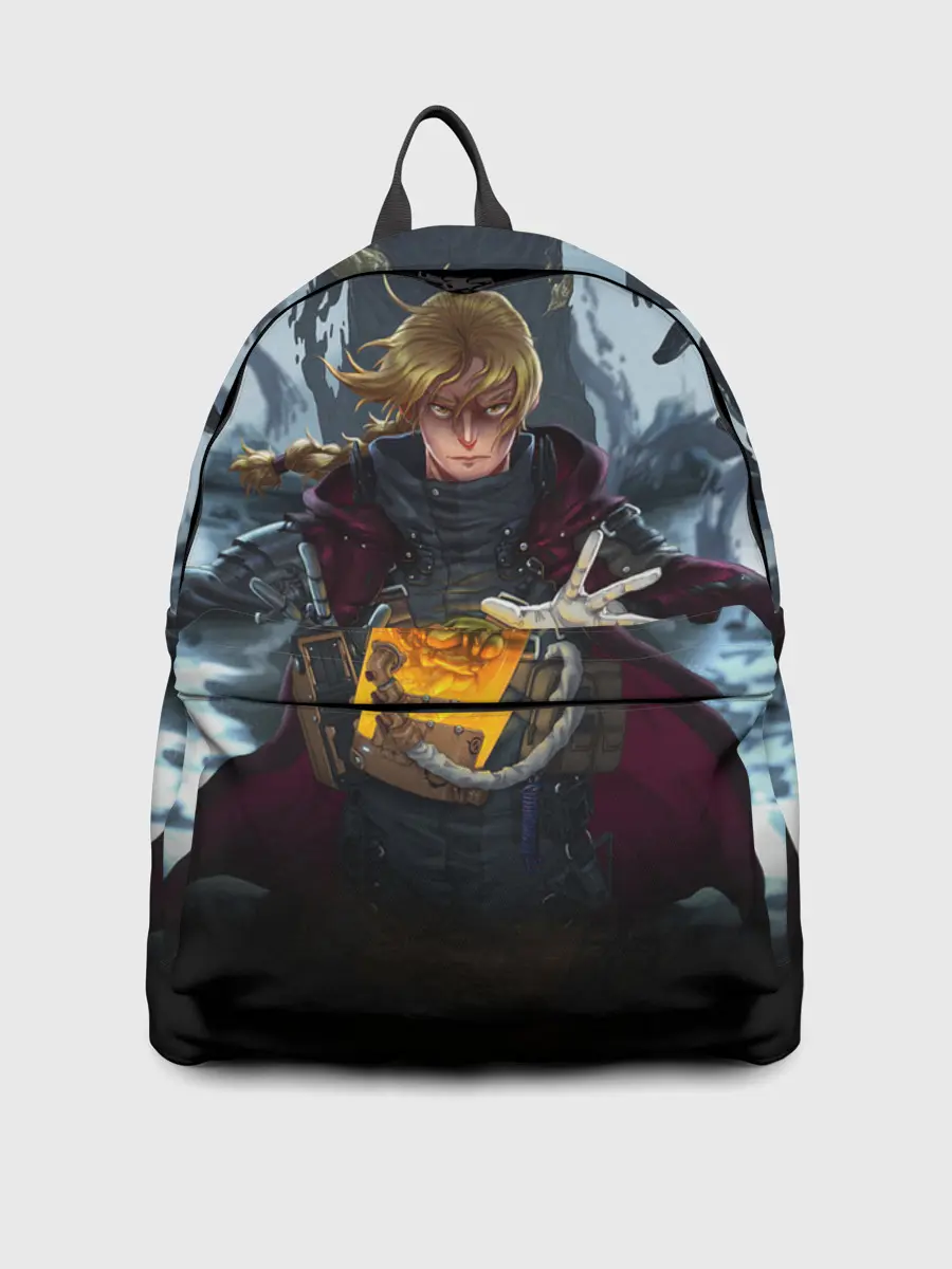 Рюкзак джинсовый / СТАЛЬНОЙ АЛХИМИК DEATH STRANDING STYLE