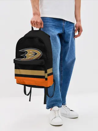 Рюкзак джинсовый / Anaheim Ducks | Анахайм Дакс