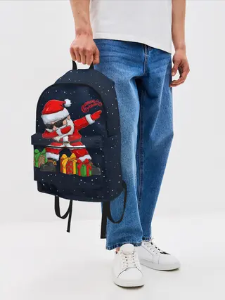 Рюкзак джинсовый / SANTA DABBING