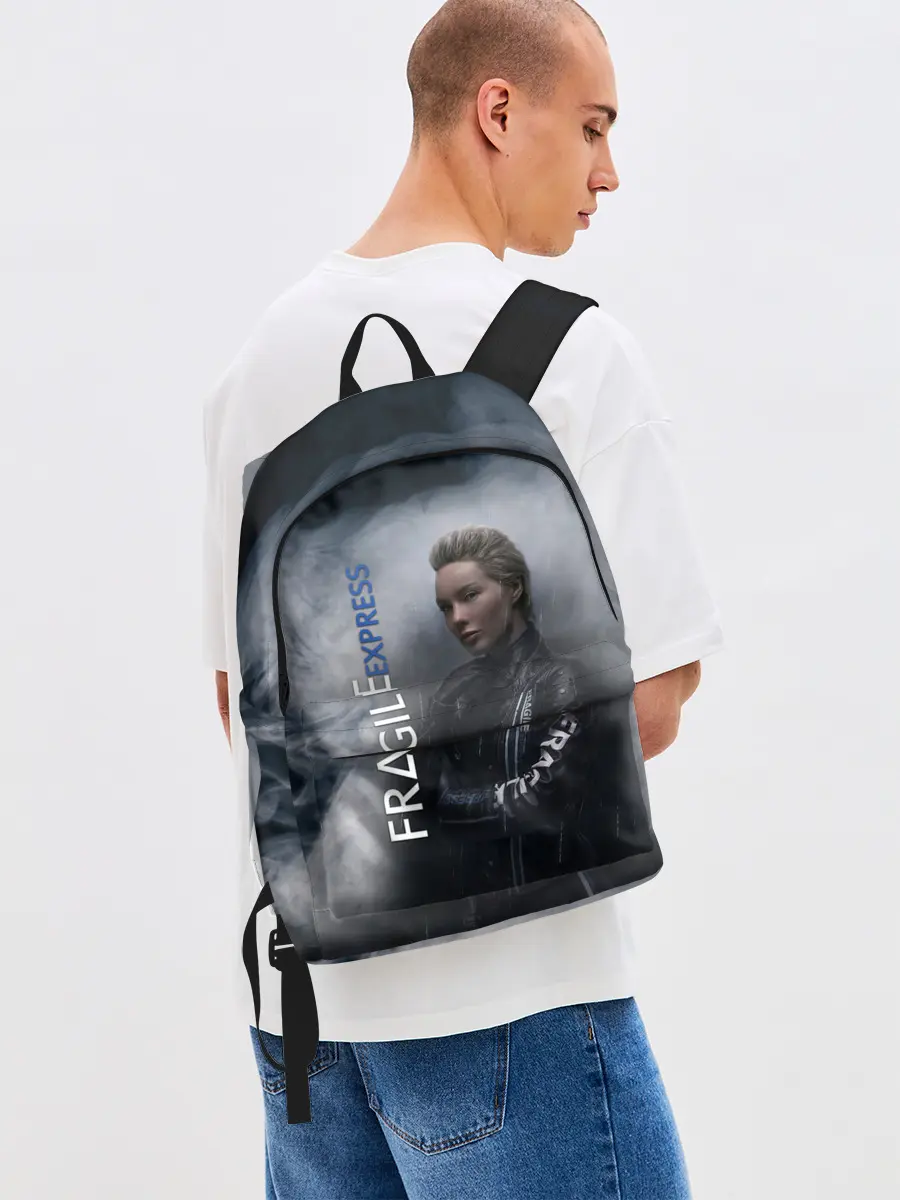 Рюкзак джинсовый / DEATH STRANDING FRAGILE EXPRESS