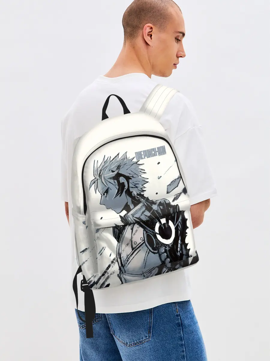 Рюкзак джинсовый / One Punch-Man Генос