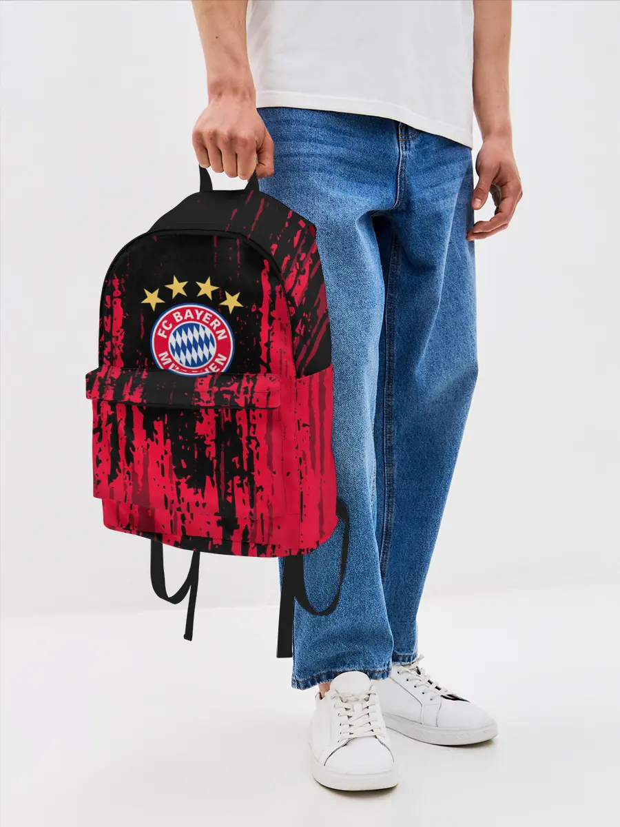 Рюкзак джинсовый / Bayern Munchen: Бавария.