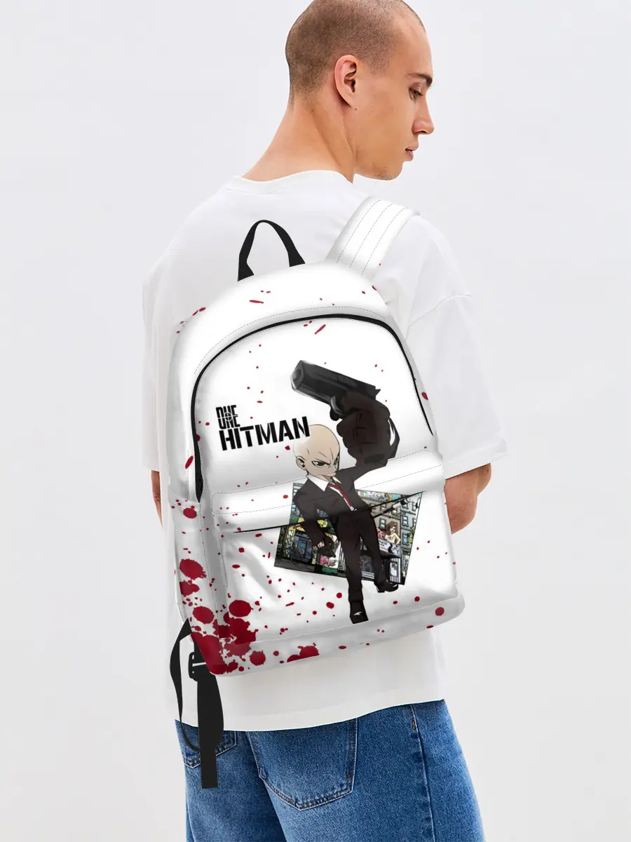 Рюкзак джинсовый / ONE HITMAN