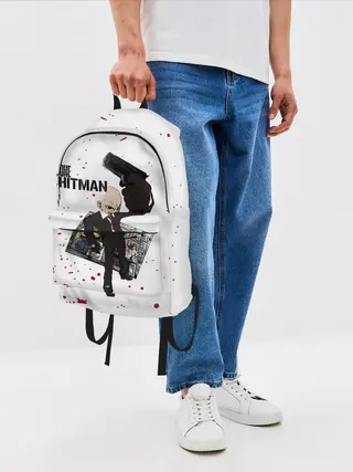 Рюкзак джинсовый / ONE HITMAN