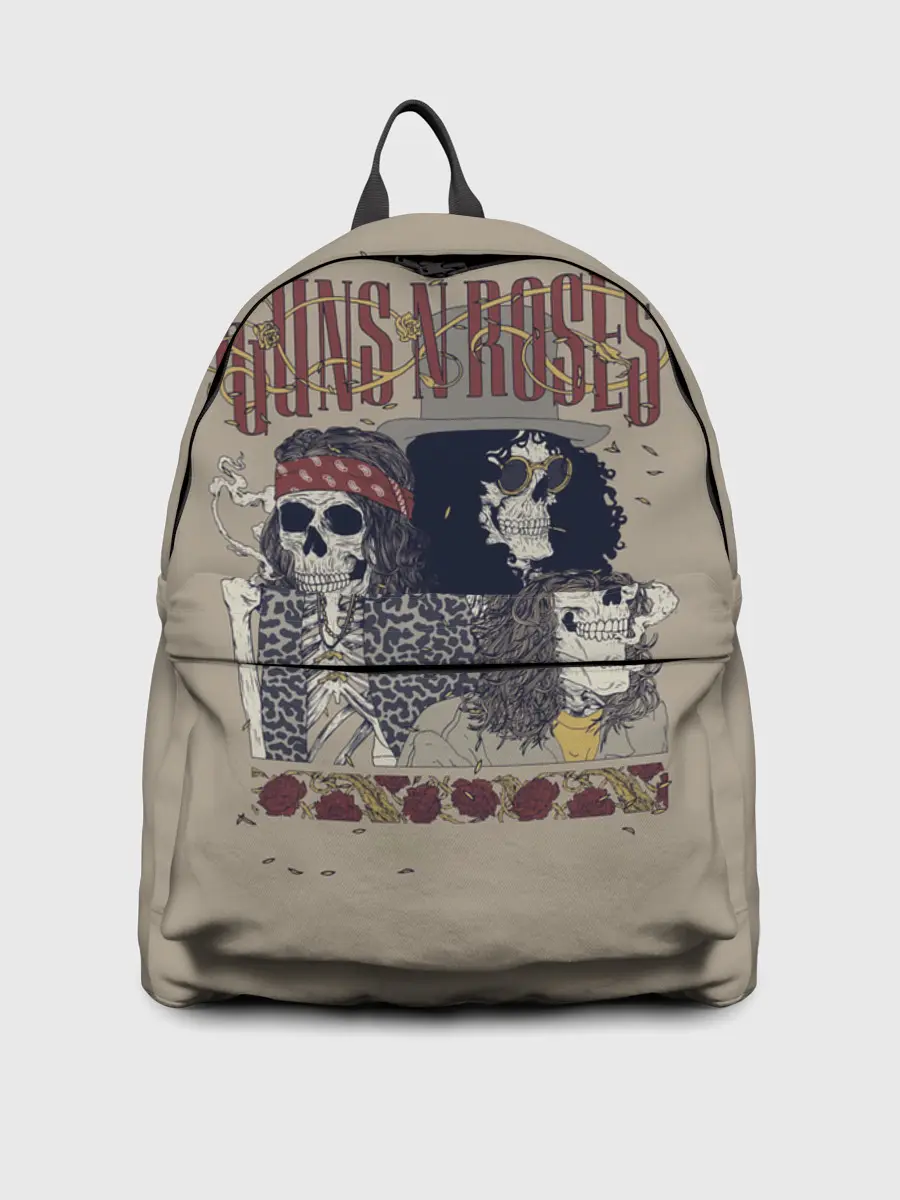 Рюкзак джинсовый / GNR Skeletons