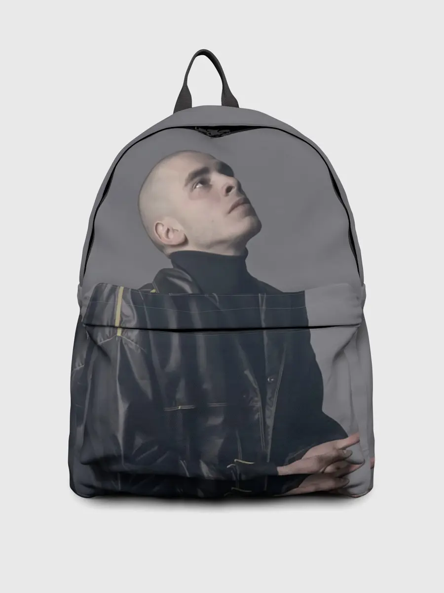 Рюкзак джинсовый / Задумчивый Хаски