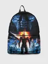 Рюкзак джинсовый / MASS EFFECT N7 КАПИТАН ШЕПАРД